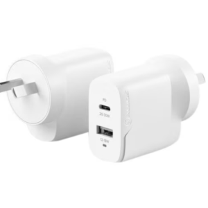 ALOGIC 2x32 Rapid Power 32W GaN Charger-USB-C (20W) + USB-A (12W)