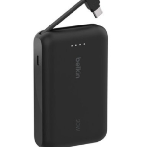 Belkin BoostCharge Power Bank 20K With Integrated Cable