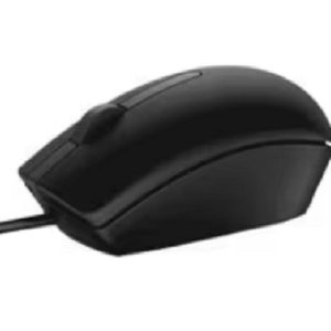 Dell USB Optical Mouse MS116 - Black; Retail Packaging