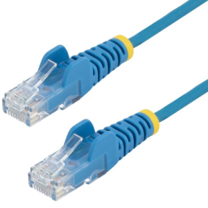STARTECH.COM-1M-CAT6-CABLE-BLUE-SLIM-CAT6-PATCH-CORD-SNAGLESS-LSZH-LTW