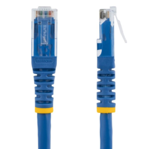STARTECH.COM CAT6 ETHERNET CABLE 30CM BLUE 650MHZ MOLDED PATCH CORD POE++ LTW